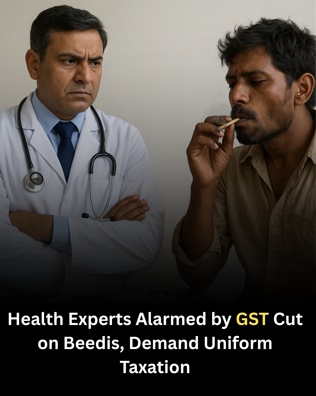 Health Experts Alarmed by GST Cut on Beedis, Demand Uniform Taxation