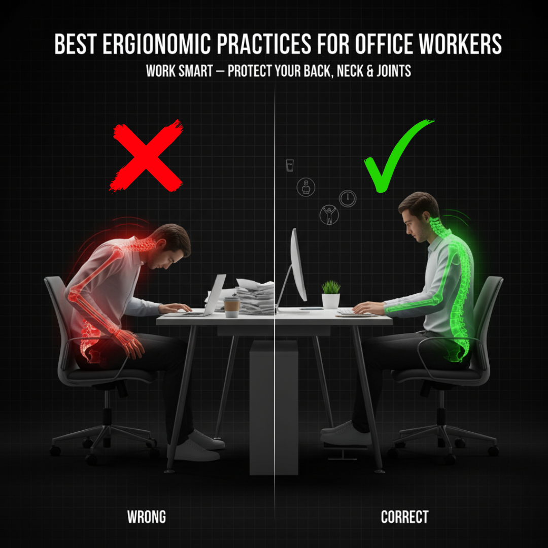 Best Ergonomic Practices for Office Workers