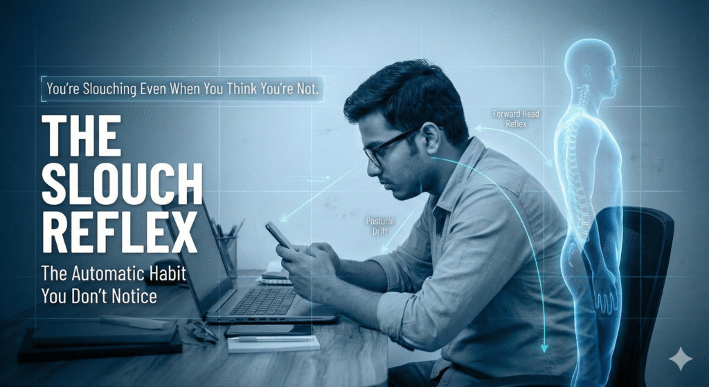 🪑 The Slouch Reflex: The Automatic Habit You Don’t Notice
