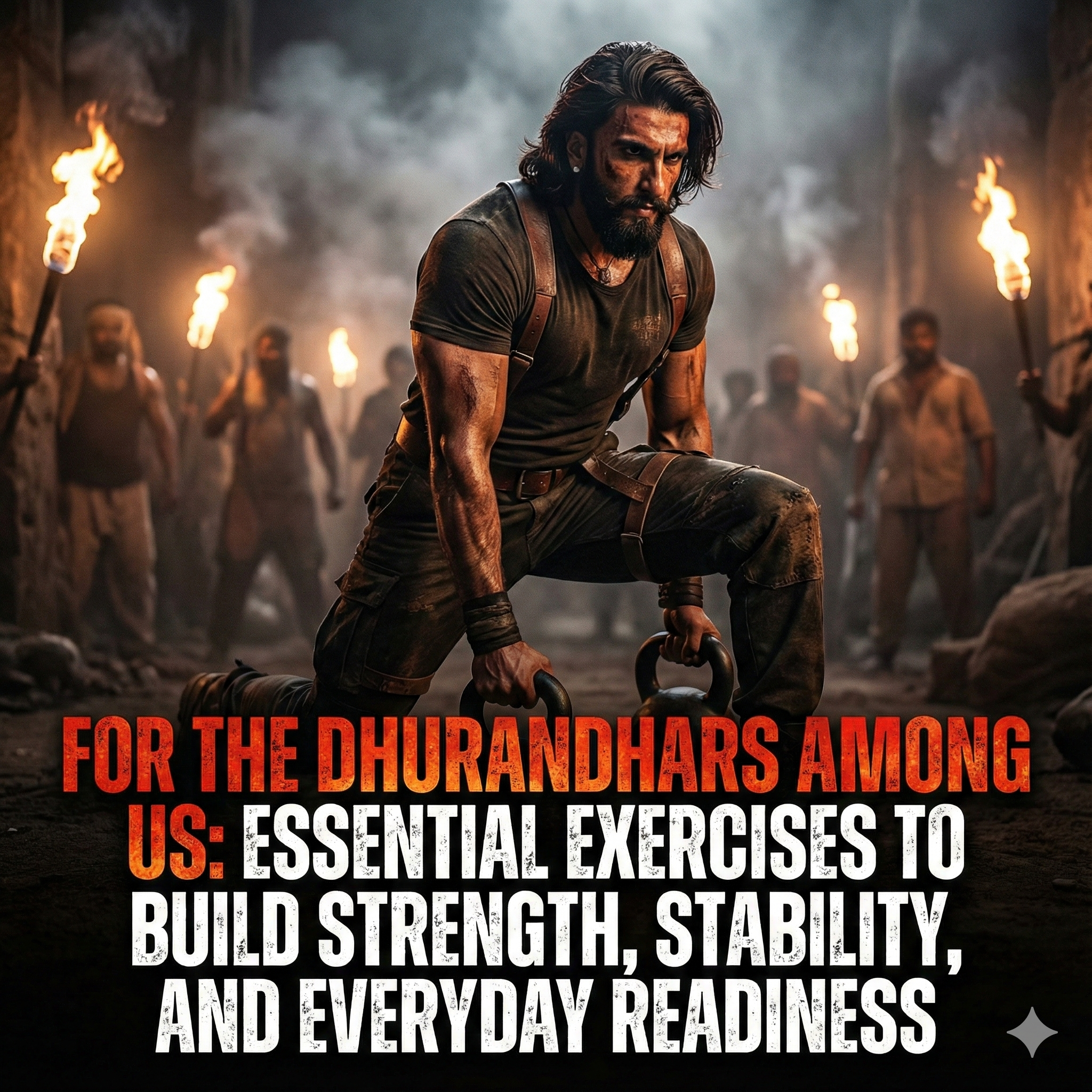 For the Dhurandhars Among Us: Essential Exercises to Build Strength, Stability, and Everyday Readiness
