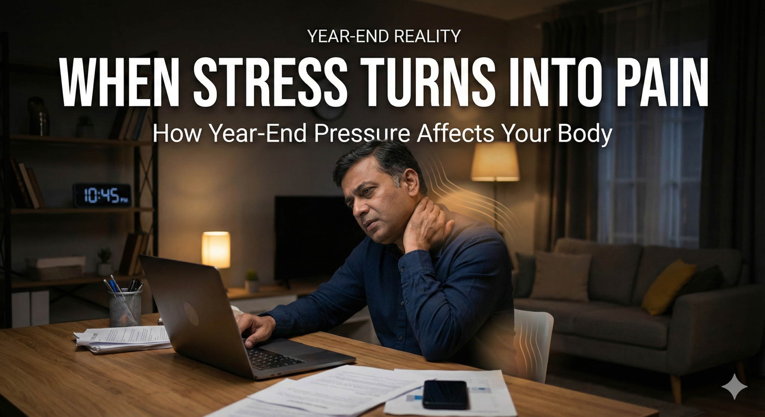 How Year-End Stress Converts Into Physical Pain