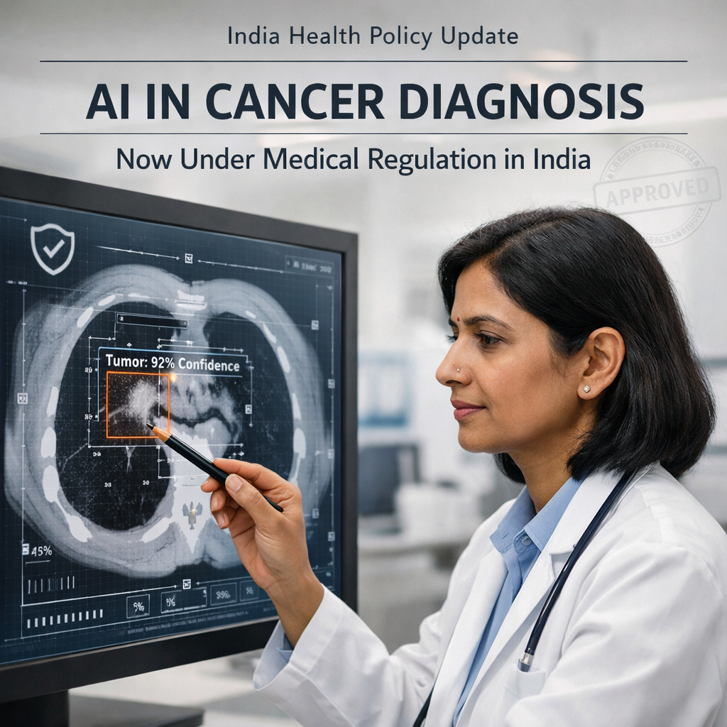 Regulated AI for Cancer Diagnosis in India — What the New Guidelines Mean for Patients