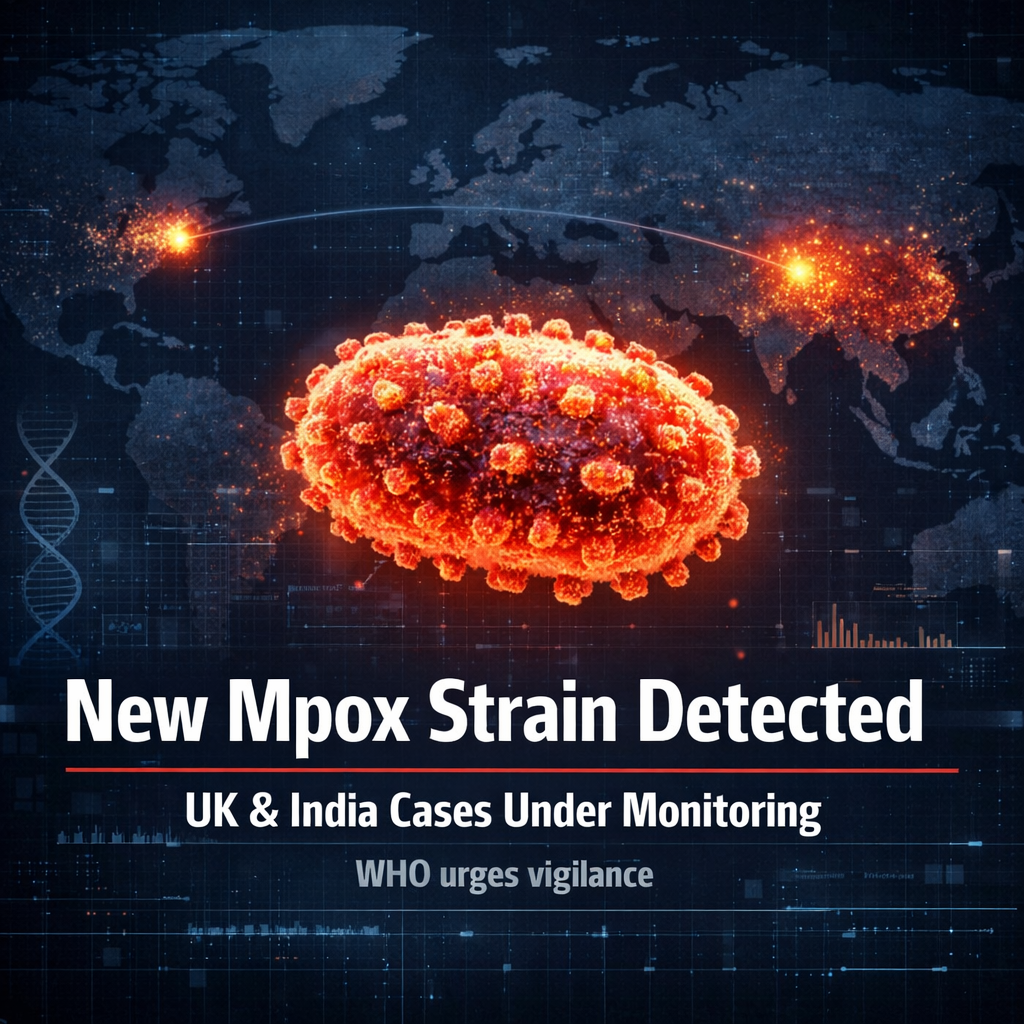 New recombinant mpox strain detected in UK and India: what it means