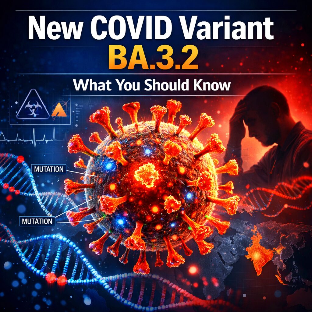 New COVID-19 Variant BA.3.2 (Cicada): What You Should Know